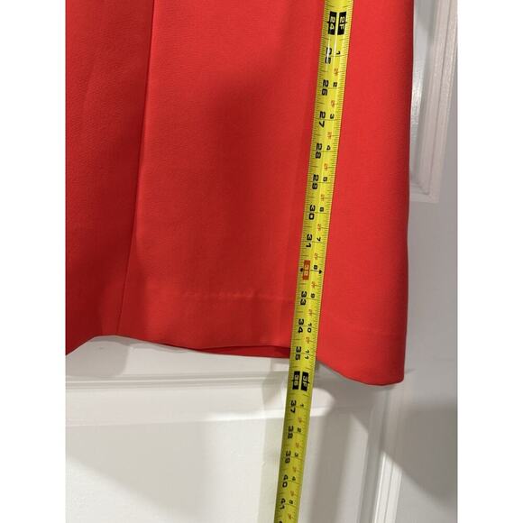 Banana Republic Red Flutter Sleeve mini Dress Size 6 | Women’s Shift w/ Pockets - Picture 7 of 9